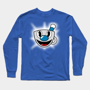 A Mugman Cartoon Long Sleeve T-Shirt